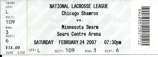 Swarm Ticket 02/24/07